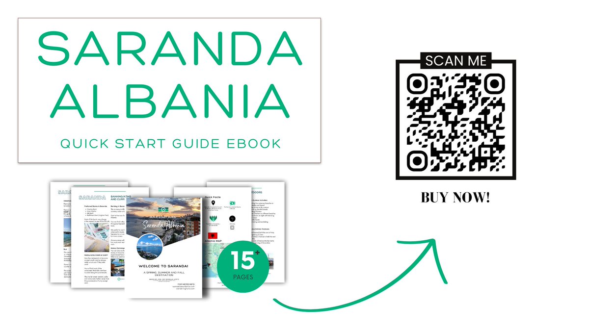 WanderingHartz's tweet image. Quick Start Guide to Saranda, Albania: Your Stress-Free Visit Starts Here! 

It's now available for purchase! 

This eBook is crafted to make your transition seamless, providing you with all the practical information you need to hit the ground running.

store.wanderinghartz.com/product/p/09g0…