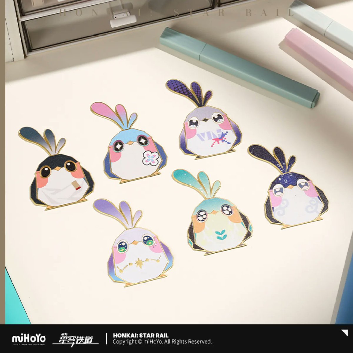 崩壊：スターレイル新商品?】 折り紙の小鳥マッチシリーズのミニ 