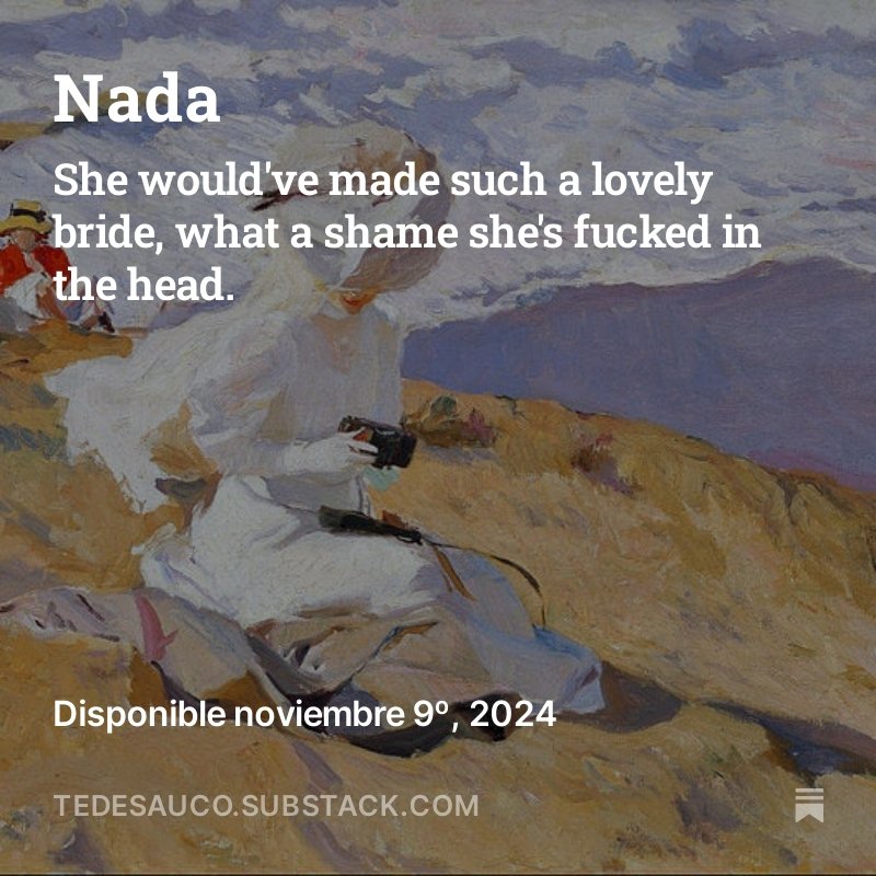 MaMuHi's tweet image. Tenéis correo 💚

tedesauco.substack.com