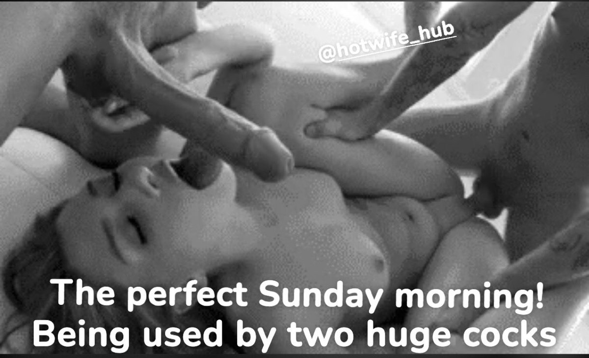 Horny_Hotwife69's tweet photo. Waiting for Lucas to come back with my breakfast and his big cock which l will be spending the day using. 

Just need another so l’m full at both ends. What have you got for me? https://t.co/RjAggNdVjQ