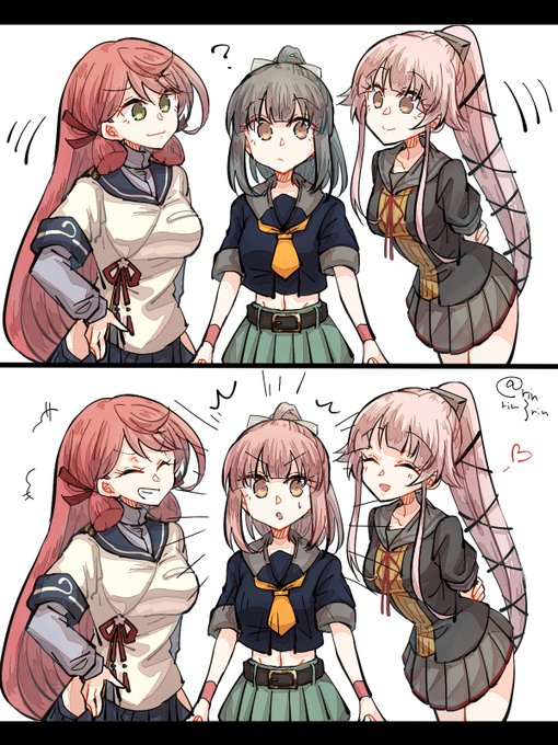 #これを見た人も何か無言で三人組をあげる 