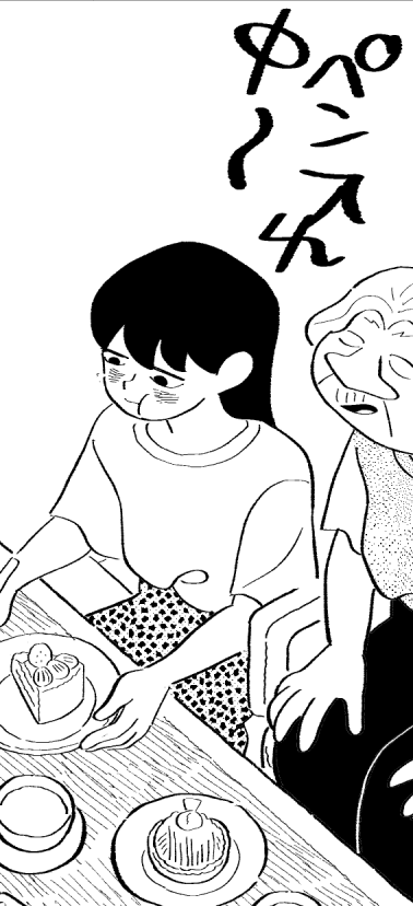 17話のペン入れ中✒️今日は田舎に移住した人の動画をずっと流してる 