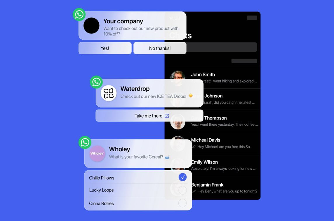 MadeWithLaravel's tweet image. Chatarmin is a WhatsApp marketing tool #madewithlaravel & #madewithvuejs that helps eCommerce brands with automated messaging flows and campaigns 💬✨ - madewithlaravel.com/chatarmin