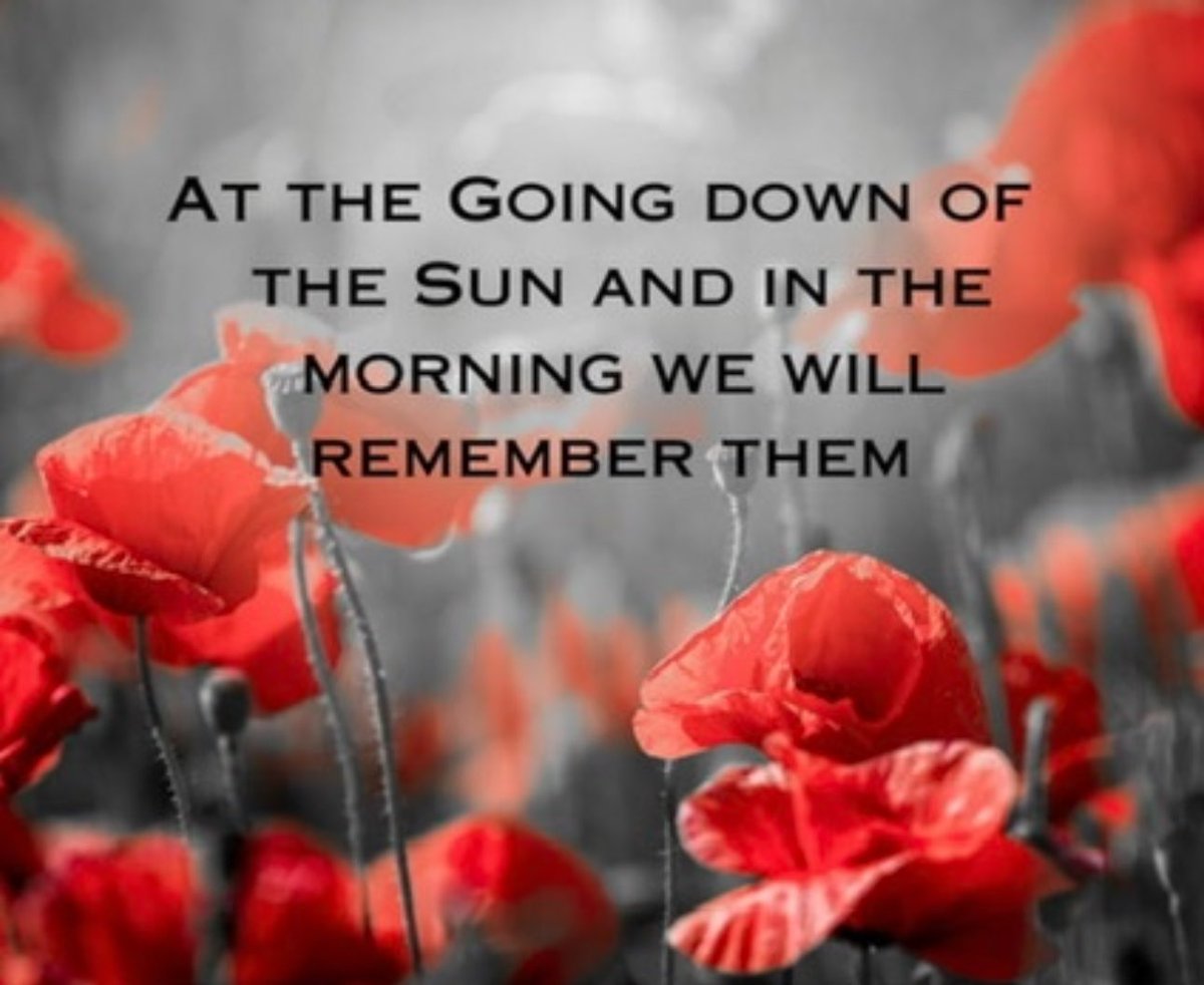 Remembrance Sunday 
#LestWeForget