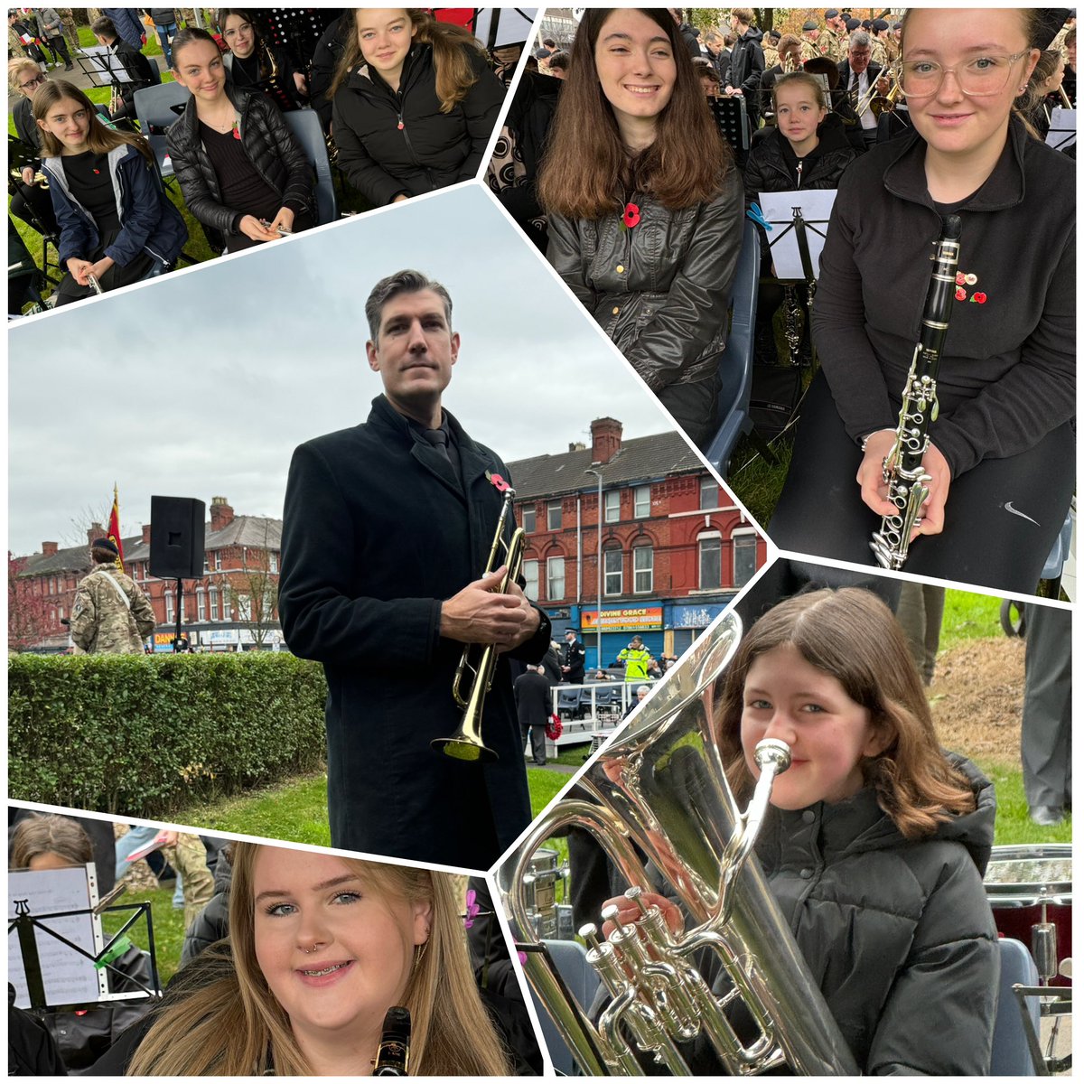 Part 1 of <a href="/greenbankhs/">Greenbank High School</a> remembers. Our students out at Bootle War Memorial with <a href="/SeftonSky/">Sefton Music Service - SKY Music Hub</a>. <a href="/SouthportLTrust/">Southport Learning Trust</a>