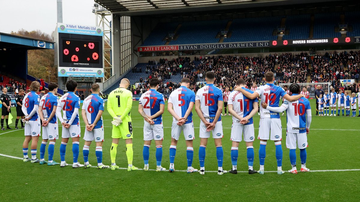 Rovers's tweet image. 💙 We will remember them. #RemembranceSunday2024 

#Rovers 🔵⚪️