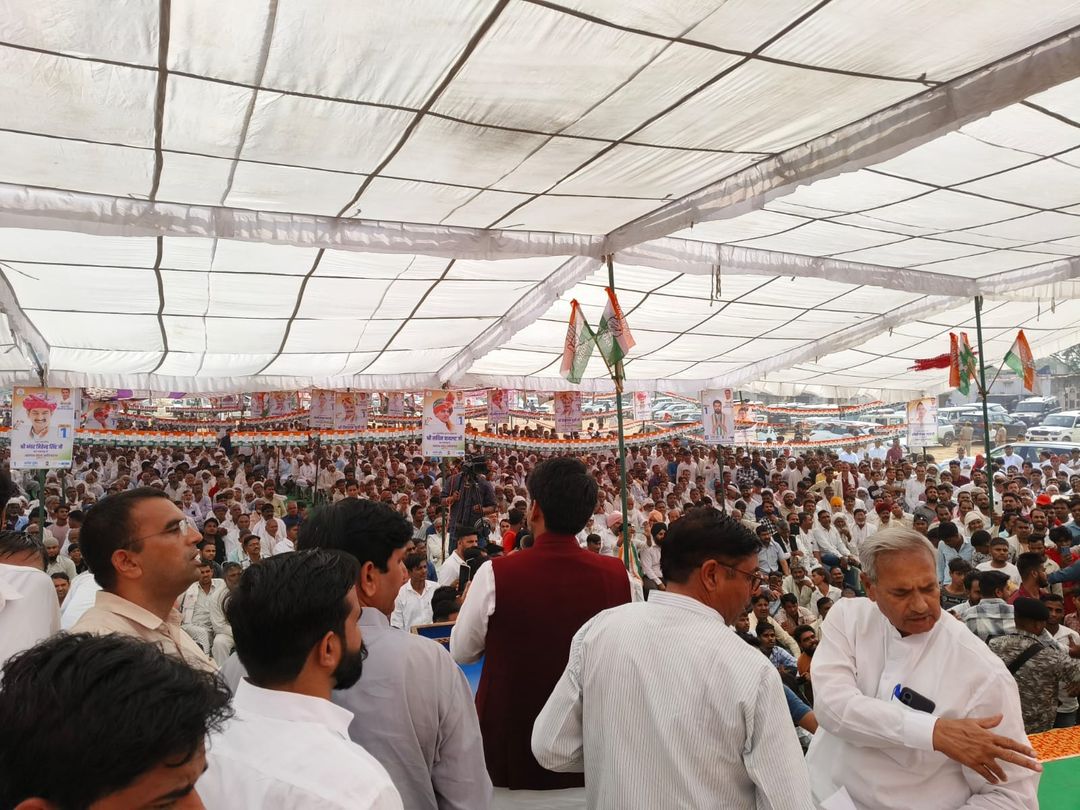 lalityadavinc's tweet image. आज रामगढ़ उपचुनाव में कांग्रेस के लोकप्रिय प्रत्याशी आर्यन जुबेर जी के पक्ष में आयोजित विशाल जनसभा में AICC महासचिव पूर्व उपमुख्यमंत्री श्री सचिन पायलट जी, पूर्व केंद्रीय मंत्री AICC महासचिव श्री भंवर जितेंद्रसिंह जी, नेताप्रतिपक्ष श्री टीकाराम जूली जी, AICC सचिव श्री दानिश अबरार…