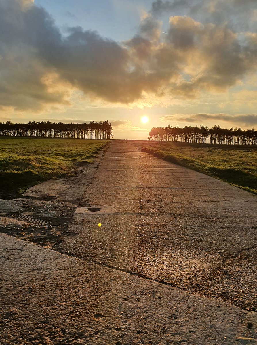 At the going down of the sun and in the morning. We will remember them.

The remains of Runway 1 on the former RAF North Creake Airfield.

Today we remember all those who took off from this runway and did not return.

#armisticeday #wewillrememberthem #TimetoRemember