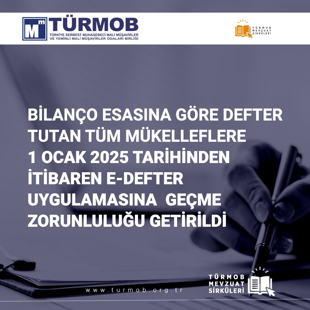 2024/142 Sayılı TÜRMOB Mevzuat Sirküleri 👉 turmob.info/48LhIPD

#türmob