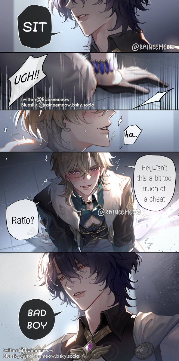 Who's bad boy? [Dom/Sub]
#ratiorine 