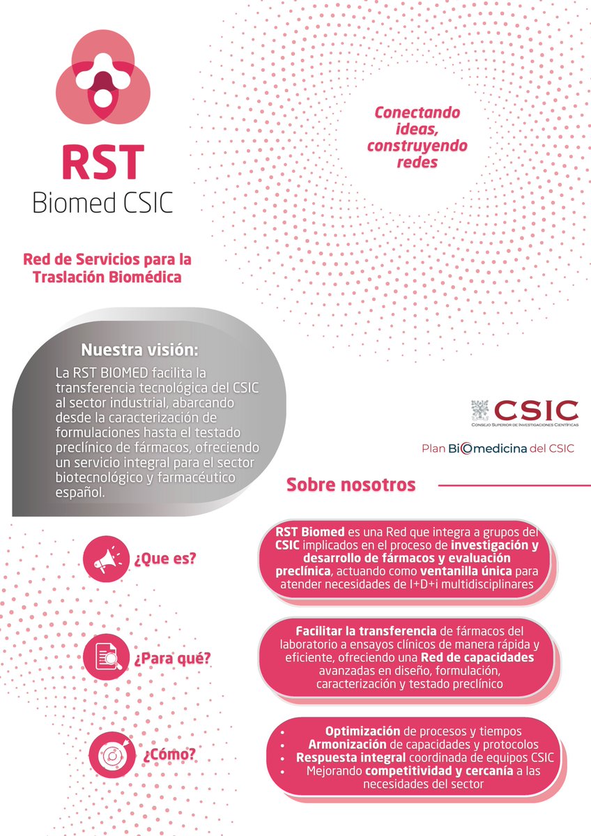 Se pone en marcha la Red de Servicios para la TTraslación Biomédica del CSIC <a href="/RSTBiomed_CSIC/">RST Biomed CSIC</a>, donde podrás encontrar a <a href="/ENNI_IIBM_CSIC/">Servicio Enni</a> ofreciendo su experiencia en modelos animales de hipoacusia, fenotipado auditivo y ensayos preclínicos de nuevas terapias para la sordera