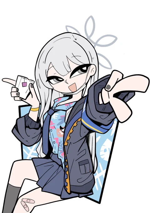 ま、うちのヴァルキューレでも見ていきなよ #ブルアカ 