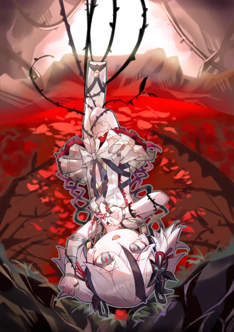 ツバキ 立ち絵 ちびキャラver.椿 Camellya        #WutheringWaves #WuWaFanart #鳴潮ファンアート #鳴潮 