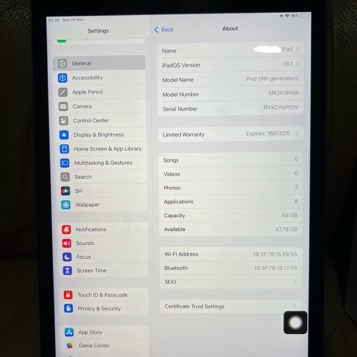 byedammmmm's tweet photo. WTS
iPad Gen 9 Wifi 64GB Gray
Garansi iBox On 16 Maret 2024
95% Mulus
Rp 3.900.000 NETT
Shopee / Tokopedia / COD ✅
Dom Surabaya

jual rugi #ipad murah original ori beli tablet pro air murce v fullset mini 5 6 7 8 10 wtb iphone macbook second preloved #wtbipad #wtsipad #zonauang https://t.co/psEUH5WbXK