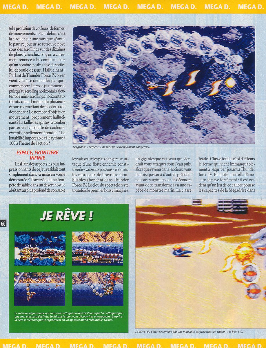 AllmightoFranky's tweet image. On continue avec du louuuuurd le terrible #ThunderforceIV sur la #megadrive de #SEGA!Un shmup qui envoyait de zinzin!! 2/5