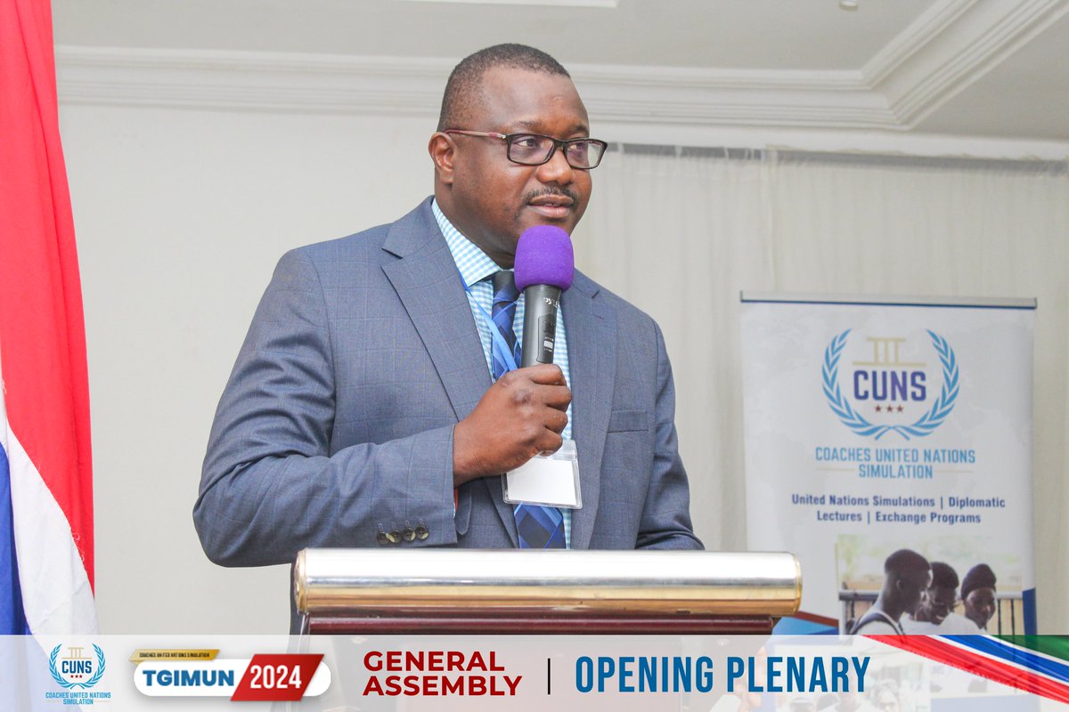 CUNS29215329's tweet photo. Exciting kick off at the #TGIMUN2024 #GeneralAssembly Opening Plenary Session!
Delegates engage in meaningful discussions, to tackle global issues, and build leadership skills.
Stay tuned for updates as we embark on this journey of diplomacy, innovation, and impact! https://t.co/clFsy4wfO8