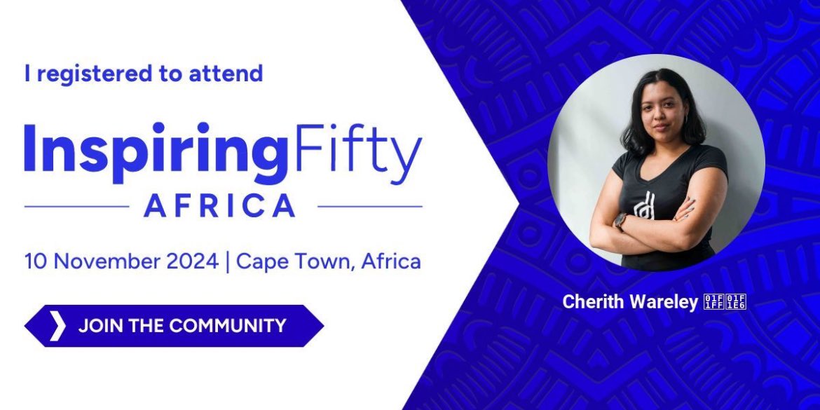 Cherith Wareley ๐ฟ๐ฆ (@wareleyc) on Twitter photo Honored to be attending the <a href="/Inspiringfifty/">Inspiring Fifty</a> Africa Awards Reception tonight.
Celebrating the incredible achievements of African women in technology who are breaking barriers and inspiring future generations! โจ
#womenintech #africarising #inspiringfiftyafrica Honored to be attending the <a href="/Inspiringfifty/">Inspiring Fifty</a> Africa Awards Reception tonight.
Celebrating the incredible achievements of African women in technology who are breaking barriers and inspiring future generations! โจ
#womenintech #africarising #inspiringfiftyafrica