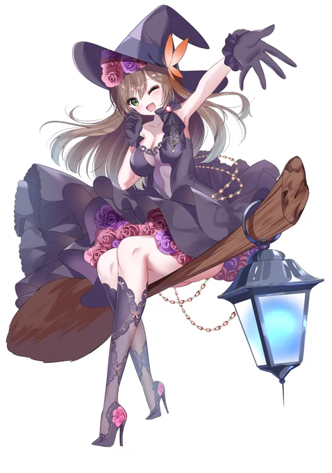 【お仕事】一心寺( )様からのご依頼で、ハロウィン仕様な縁珠ちゃんと宵巡ちゃんのイラストを描かせて頂きました～!!下記URLにて既に販売しているので、是非チェックしてみてください 