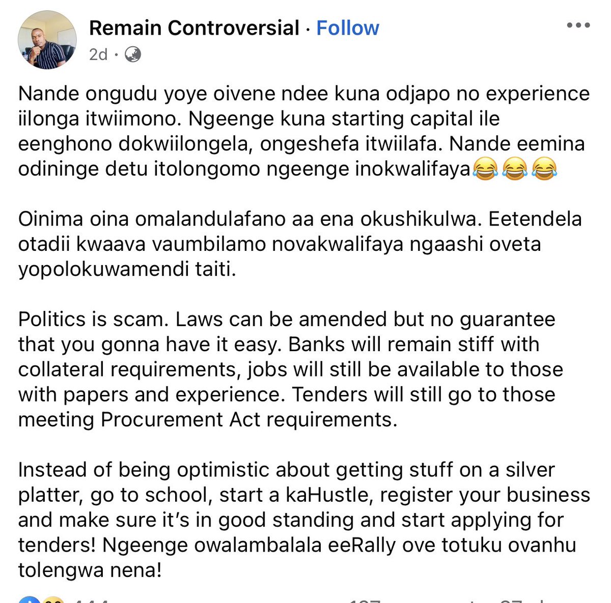 AbnerN1's tweet photo. Tulongeni. 📌 https://t.co/dVUcjbq6YP