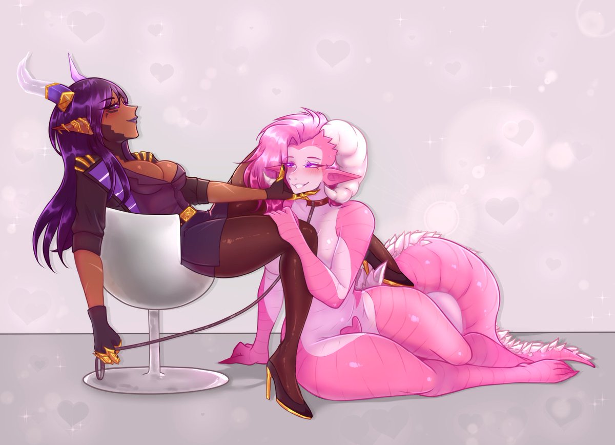 Helping the new intern feel at home in her new job... Illustrated by the amazing <a href="/mimycho/">🔞 Micho ✧･ﾟ</a>. Give them some love~