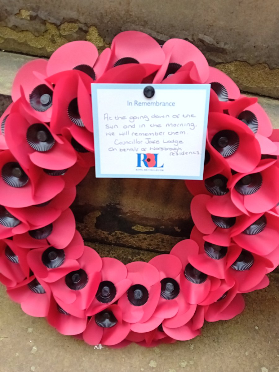 Worsbrough Remembers.

They shall grow not old, as we that are left grow old:
Age shall not weary them, nor the years condemn.
At the going down of the sun and in the morning,
We will remember them.

Lest We Forget.