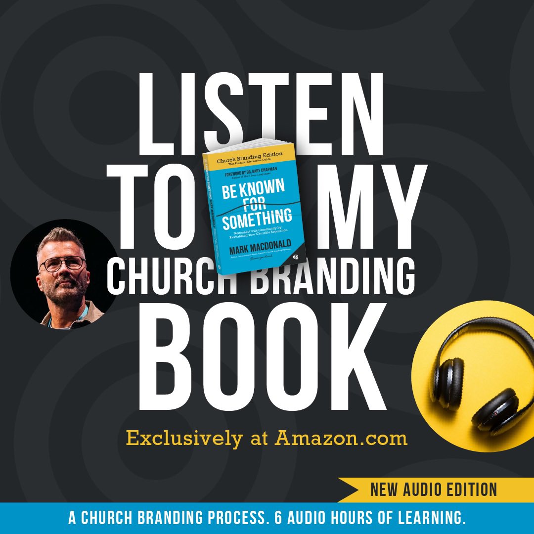 markmac1023's tweet photo. Listen! 6 hrs of learning how you can influence more. 

Be Known for Something (our bestselling book that’s changed 1000s of people and churches)

Print, Digital, and Audio. Only at Amazon.

#giftideas #audiobook #churchcomm #pastor https://t.co/DISXkwWZd6