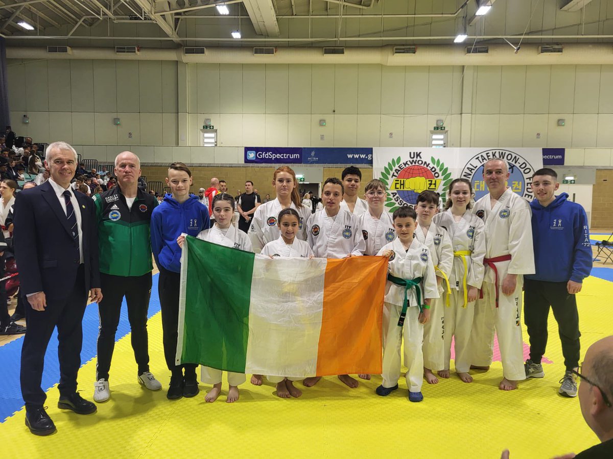Best of luck to the RITA National Colour Belt squad competing at the UK 🇬🇧 Open in London this weekend. Coached by Mr John Malone and Mr Finn Howard.
