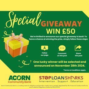 We're excited to announce our special giveaway once again! Follow the simple steps for a chance to win £50. Please note that this contest is exclusively for our members. Not a member? No problem—join Acorn today!
For more and to review the T&amp;Cs, visit buff.ly/3Os1CBB
