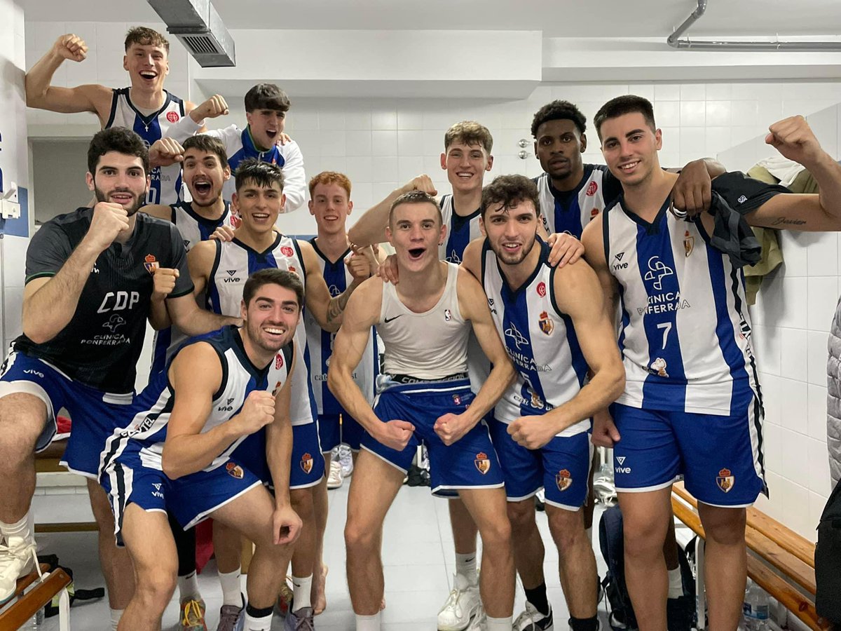 Sumamos una nueva victoria en casa. GRACIAS AFICIÓN por acompañarnos a pesar del horario, con vosotros somos mucho más fuertes!!  Seguimos trabajando! 🔵⚪️🏀 #SomosSDP