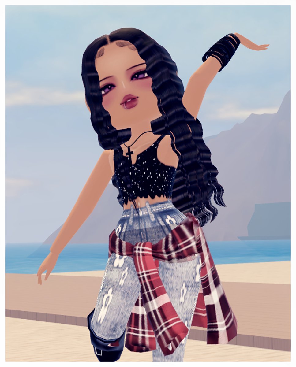nnrxzzii's tweet photo. “Nothing can bring you happiness but yourself.”
#SimplyBeautiful #SimpleButBeautiful #NovemberTheme
:: Rock★Star Flower Jeans Outfit by @missmudmaam_mmm >> https://t.co/zrGC34f71k
:: Makeup by @SobbingSabah >> https://t.co/fNTuZJ4IiT
:: Crimped Hair by @Wigz_x >> https://t.co/B0EwFlRELp
:: Tied Waist Flannel by @reddietheteddy >> https://t.co/VLcBaKlqbz
:: Black Cross Necklace by @Junozy_ >> https://t.co/1IaXFFDot7
:: Bracelet by Y3K >> https://t.co/kC4faXcHYN
#Roblox #RobloxDev #RobloxUGC #RobloxUGCLimited #RobloxUGCLimitedFree #Web3Gaming #DigitalFashion