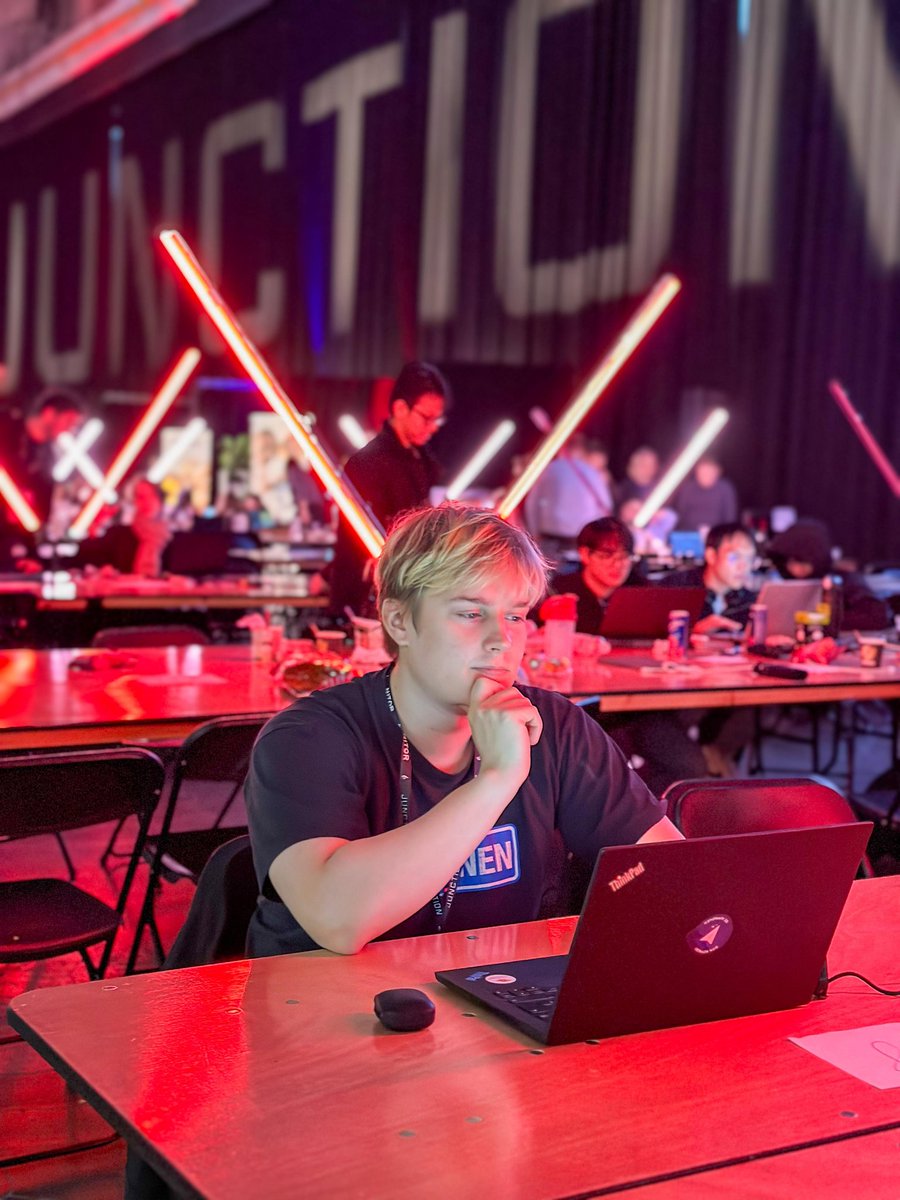 enderguru's tweet photo. Fun fun fun @hackJunction 

#junction2024 https://t.co/VXTQS2qVgl