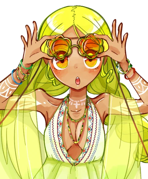 この辺が概ね手癖の美少女たちで、なんか一定の傾向の中で各々の個性はあるよね……くらいにできてたらいいなと思っているやつです 近々だとゴダルカの太陽がここのラインのど真ん中に来る予定
