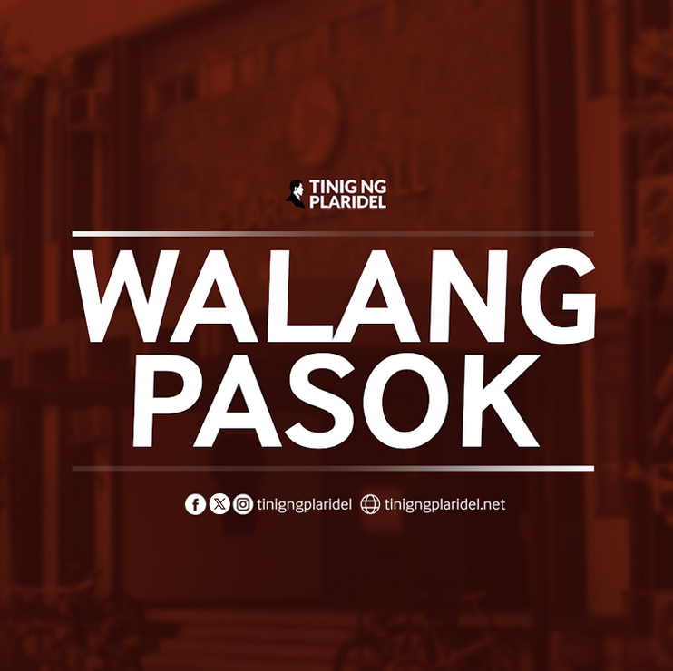 tinigngplaridel's tweet photo. JUST IN: Quezon City suspends classes at all levels, in public and private schools tomorrow, Nov. 11 (Monday) as Severe Tropical Storm #NikaPH approaches Isabela and Aurora provinces.

#WalangPasok https://t.co/3lW1yGxzIX