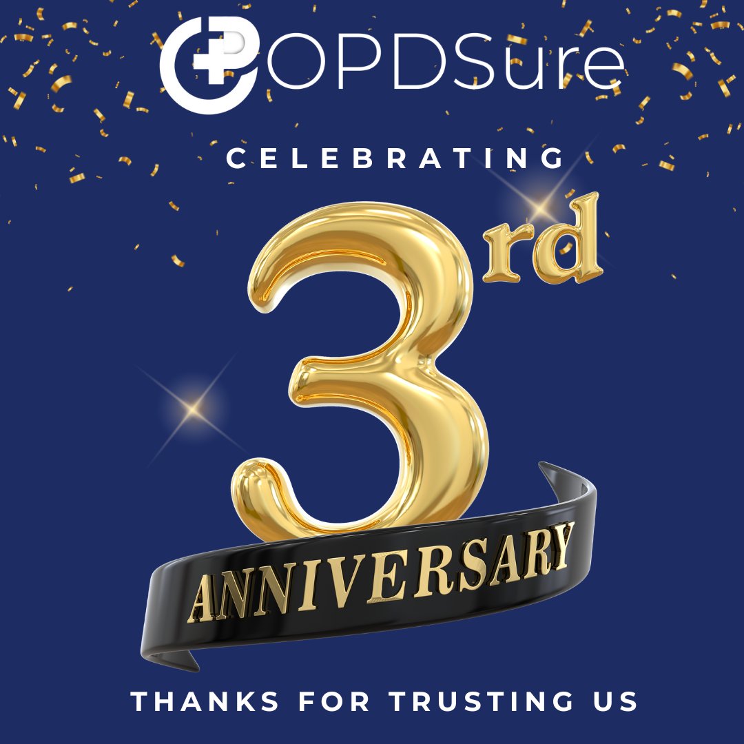OpdSure's tweet photo. 🎢 Celebrating 3 Years of OPDSure: A Journey of Innovation, Growth, and Success! 🎉

hashtag#OPDSure hashtag#Anniversary hashtag#HealthcareInnovation hashtag#Commitment hashtag#Teamwork
hashtag#healthcare hashtag#chro hashtag#healthtech hashtag#venturecapitalist hashtag#founders https://t.co/CeSGbT6Yx1