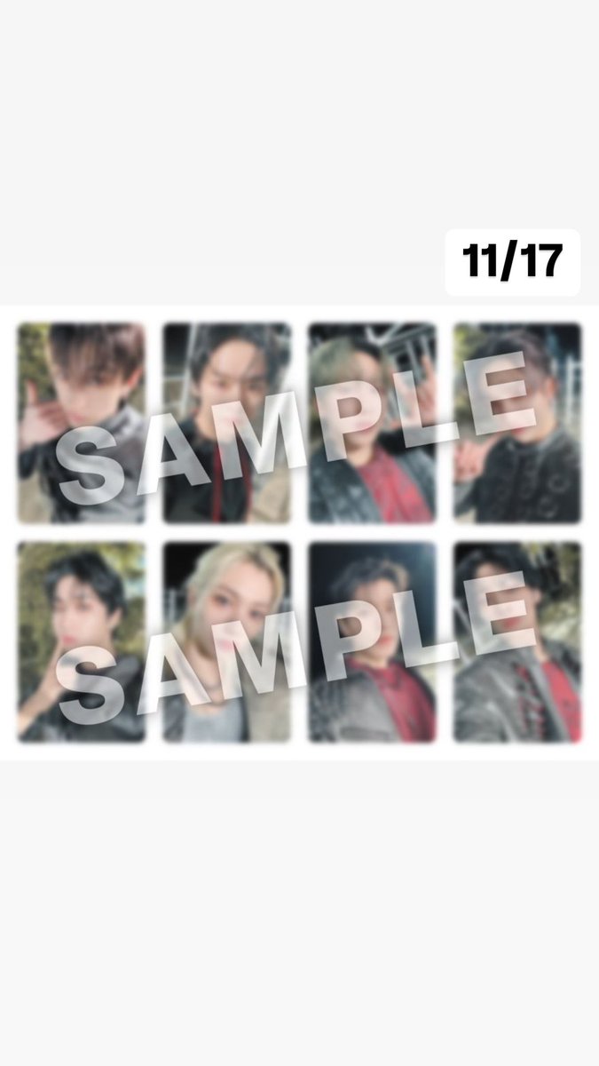 muggy_cha's tweet photo. Wts 스키즈 JAPAN 代行 proxy

GIANT photocard

11/14, 11/16, 11/17

Ot8 A 1set 105usd

Ot8 A 1set+albumpc8=131usd

Ot16 A 1set+B 1set 125usd

Ot16pob+albumpc8=144usd

pls DM https://t.co/EKZT9fKGEZ