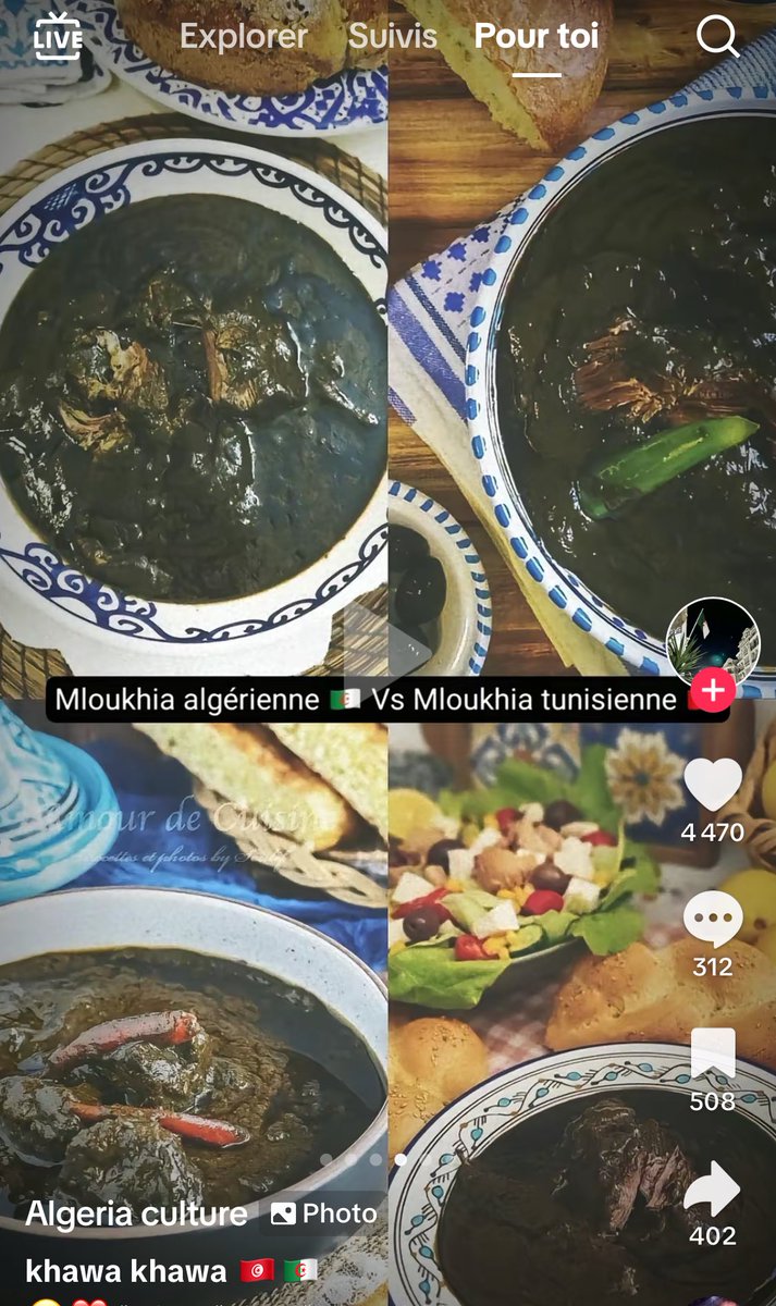 Nef3rti_ti's tweet image. Ils en ont pas marre de nous v0ler notre patrimoine culinaire 🇹🇳 ??? 

J’suis choquée