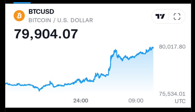 AltcoinBullGem's tweet photo. $BTC #Bitcoin $80,000 
#Altcoins #bullrun #cryptomarket https://t.co/txeMg489HO