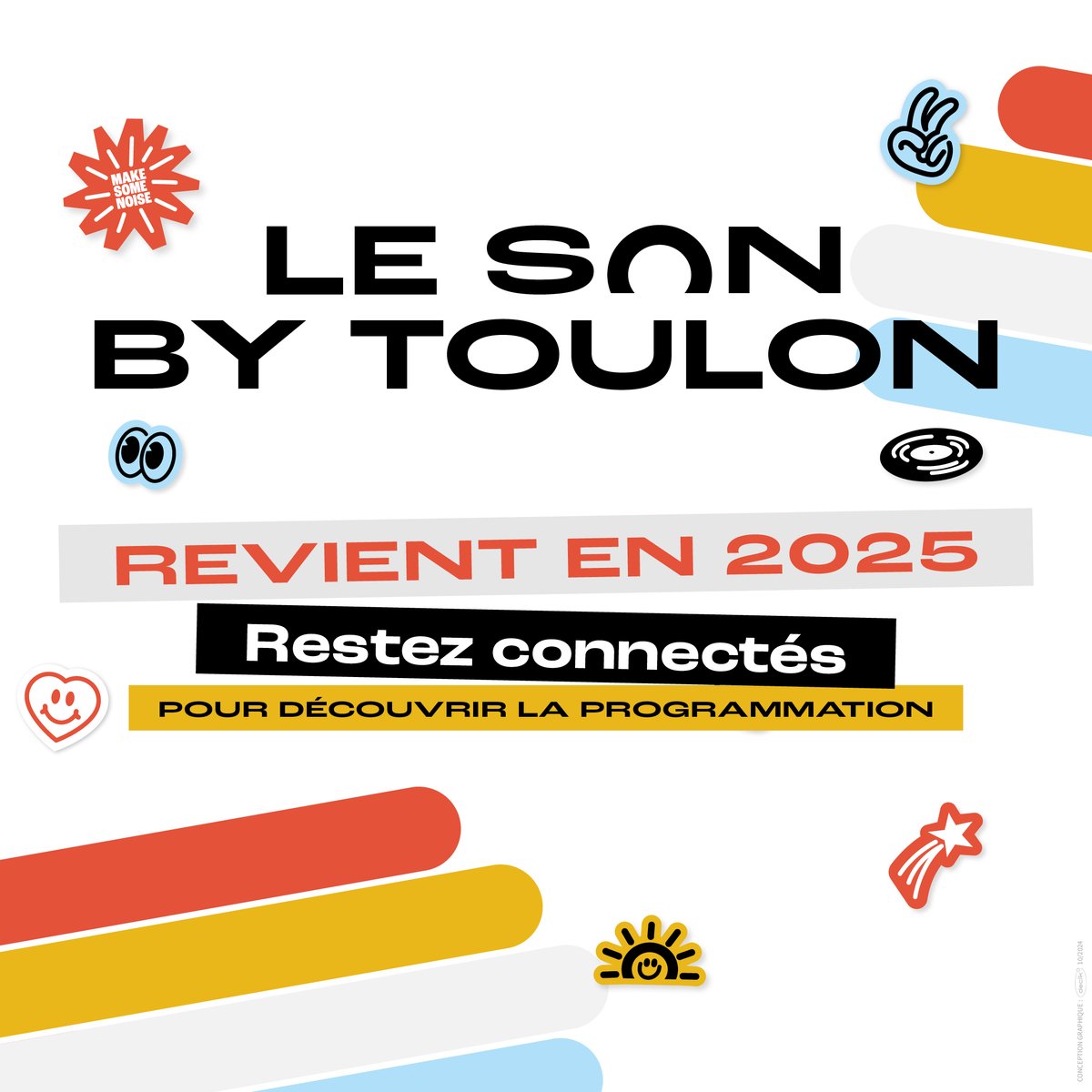 On est de retour en 2025 💥 

 Préparez-vous pour une très belle programmation ! 
  
A très vite 🧡
#sonbytoulon #toulon #var