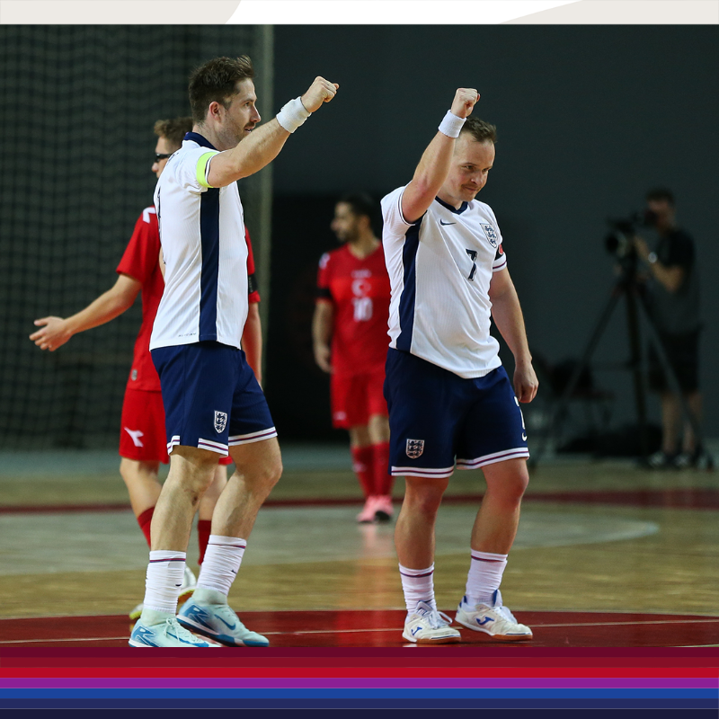 England's tweet photo. A strong performance from our England Partially Sighted team to secure third place at the IBSA European Championship! 👏