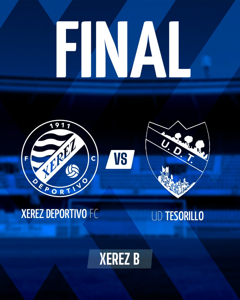 XerezDFCCantera's tweet photo. 90' ⏱️⚽ | 3️⃣-0️⃣ | ¡Finaaal en La Granja!

 💙🤍 #XerezBTesorillo 🔵🟡 https://t.co/EGfv6mwzVd