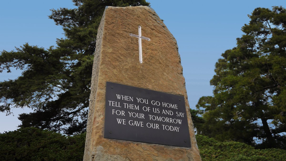 On this Remembrance Sunday we remember all who fought &amp; died for their country.  We remember the Battle of Kohima in 1944 - the memorial stone to the 2nd Division is inscribed with the Kohima Epitaph:
When you go home
Tell them of us and say
For your tomorrow
We gave our Today