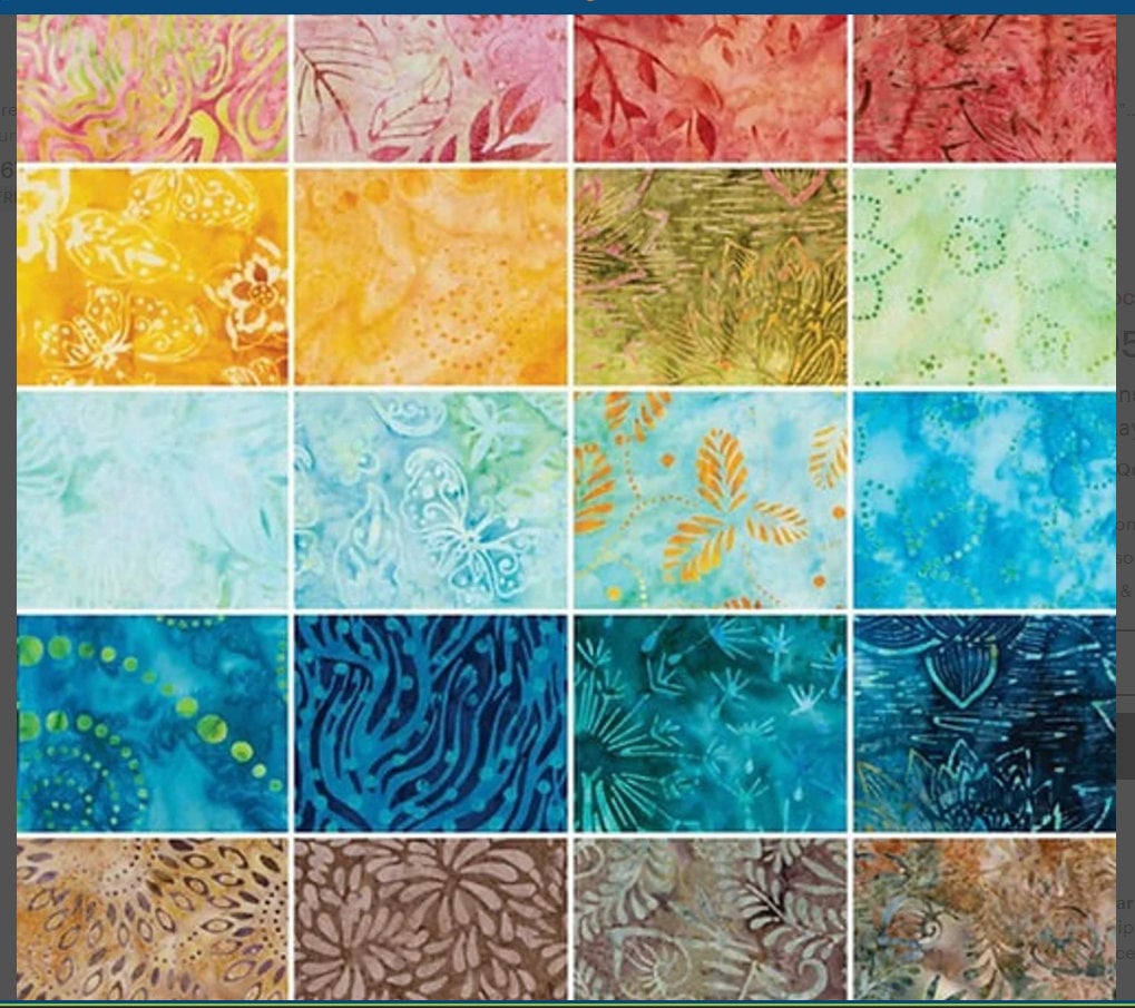 angelhw1956's tweet photo. Expressions Batiks - Farmers Market by Riley Blake Designs - 10 Inch Stacker https://t.co/4m4qFZNa5T #Etsy #TeaTimeQuiltsnMore #RileyBlakeDesigns https://t.co/mCOfVMCfpY
