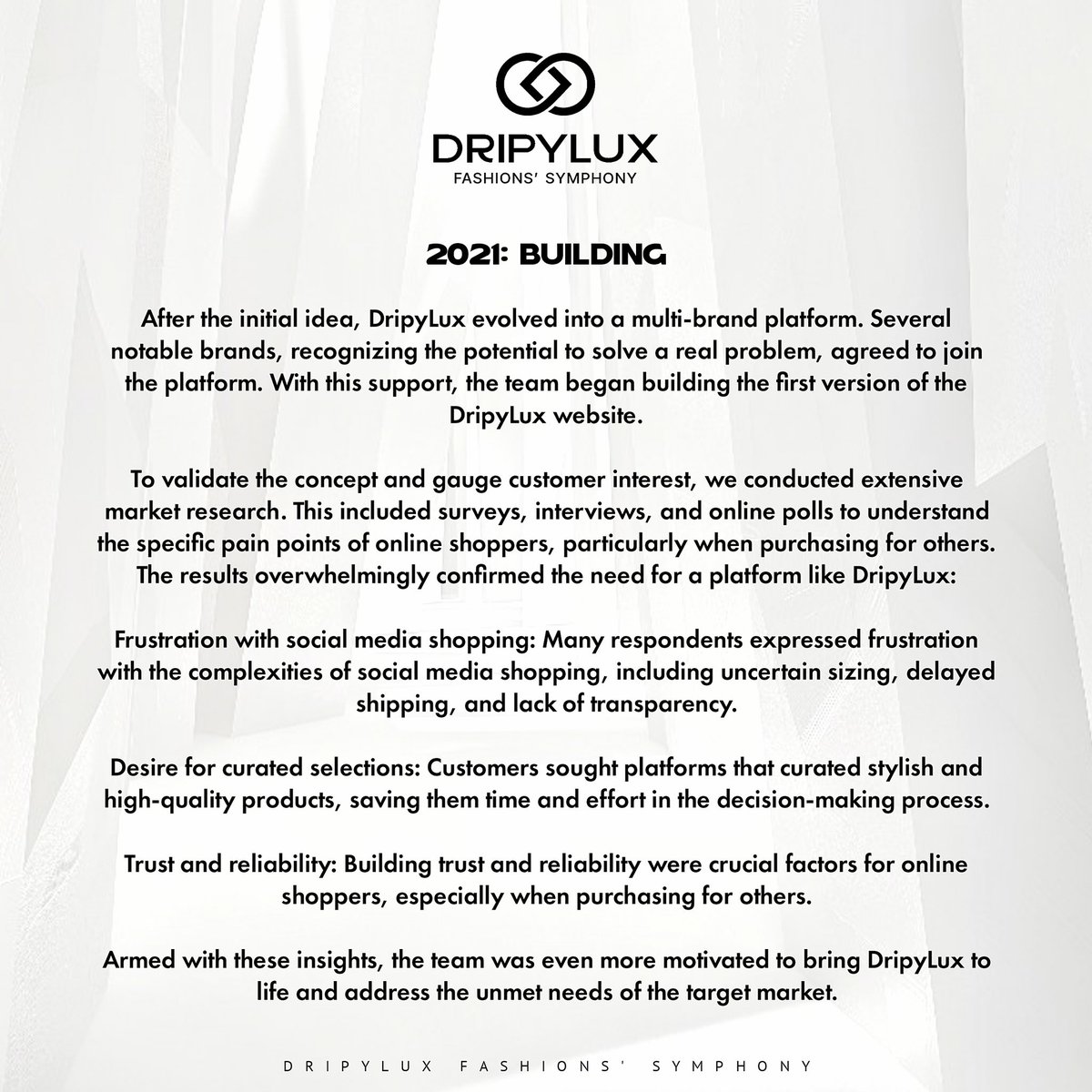 dripylux's tweet photo. About us: Read our story so far! https://t.co/1X2jwNocQV
