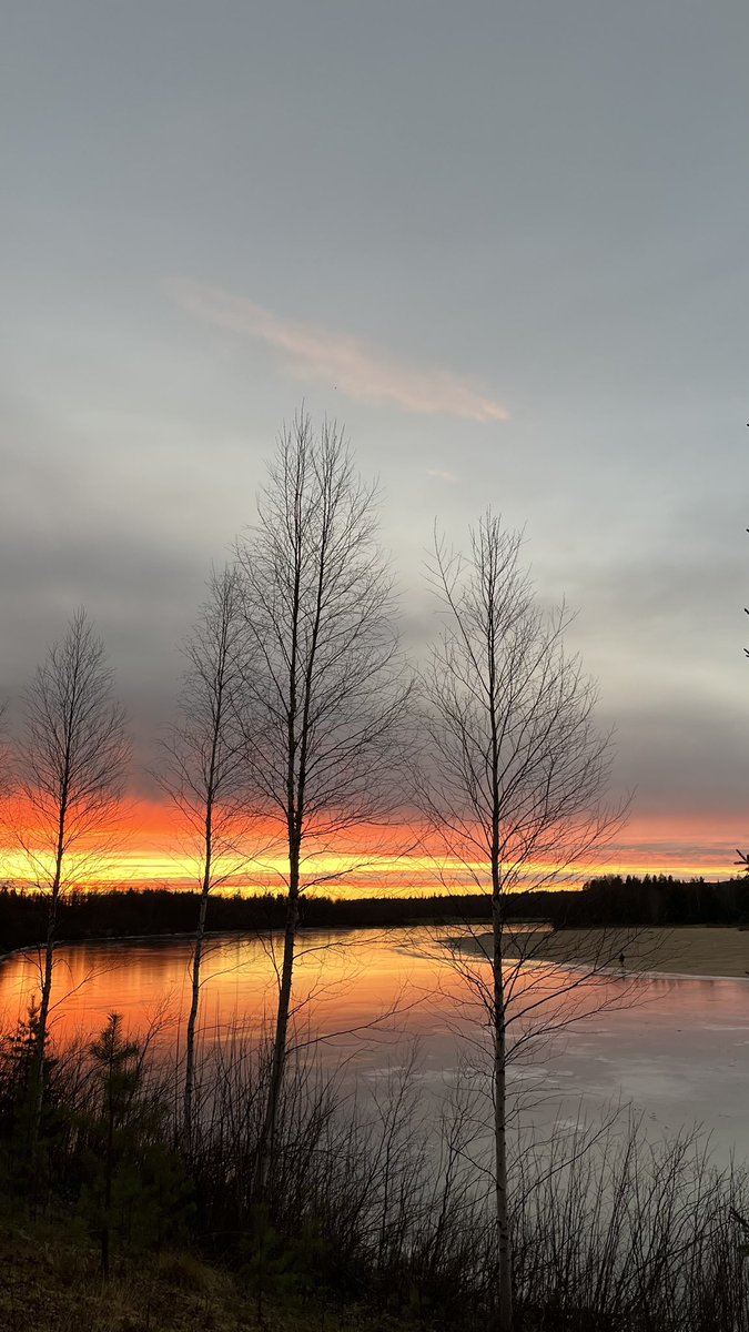 Ivalo #ivalojoki hetki sitten.