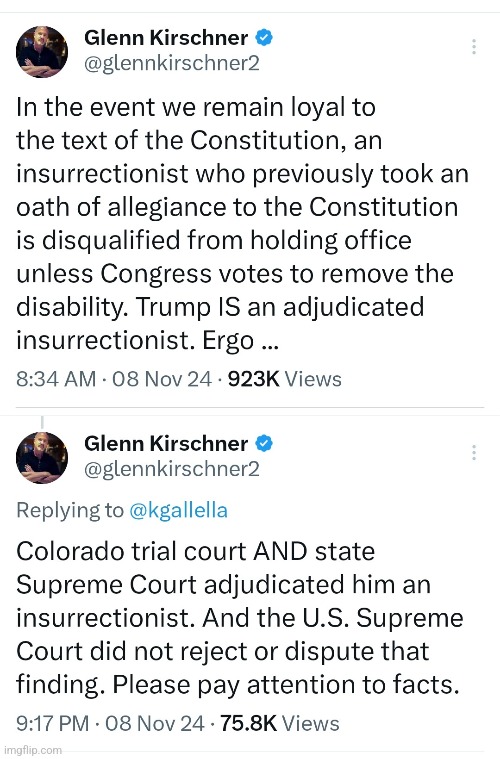 <a href="/Gerashchenko_en/">Anton Gerashchenko</a> <a href="/harmonyis1/">Pondarosa🇺🇦</a> The media is not going to talk about this, because it was ALL bought by Republicans. This is the last offramp: #UpholdTheOath. Constitutionally, Justice
Roberts can't swear trump into office. Its not fake.