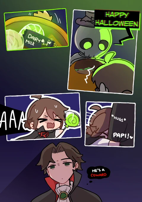 I wanna draw the alternative ending but I probably won't put in as much effort to colour everything _(:_」∠)_

2/2 