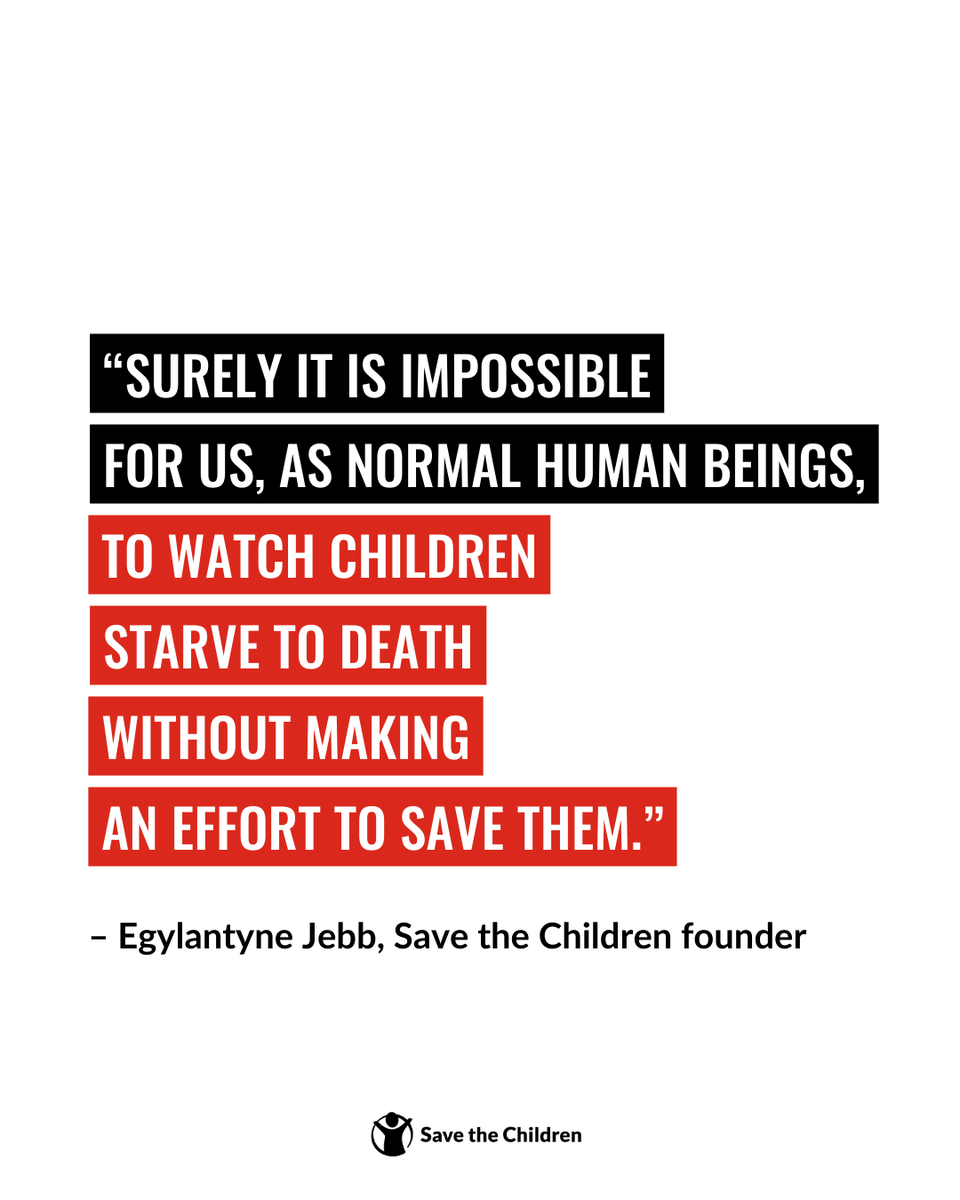 savechildrenuk's tweet photo. Our founder, Eglantyne Jebb, and her sister Dorothy Buxton, announced this statement to a packed crowd while launching Save the Children at a public meeting at the Royal Albert Hall in 1919.

Over 100 years later, their message still stands true. 

#SaveTheChildren https://t.co/cNYYD8W6hO
