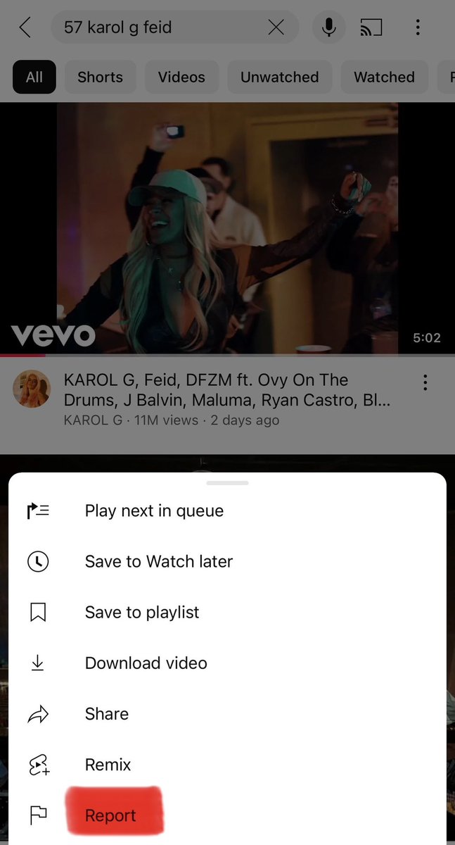 NicolasDuarteG's tweet photo. Son millones de personas las que han reportado en todas las plataformas digitales la canción #mas57 de #KarolG y #Feid #Maluma #Jbalvin además perdería su monetización! Una gran lección para todos ellos! #Colombia https://t.co/rBauDqbC1f