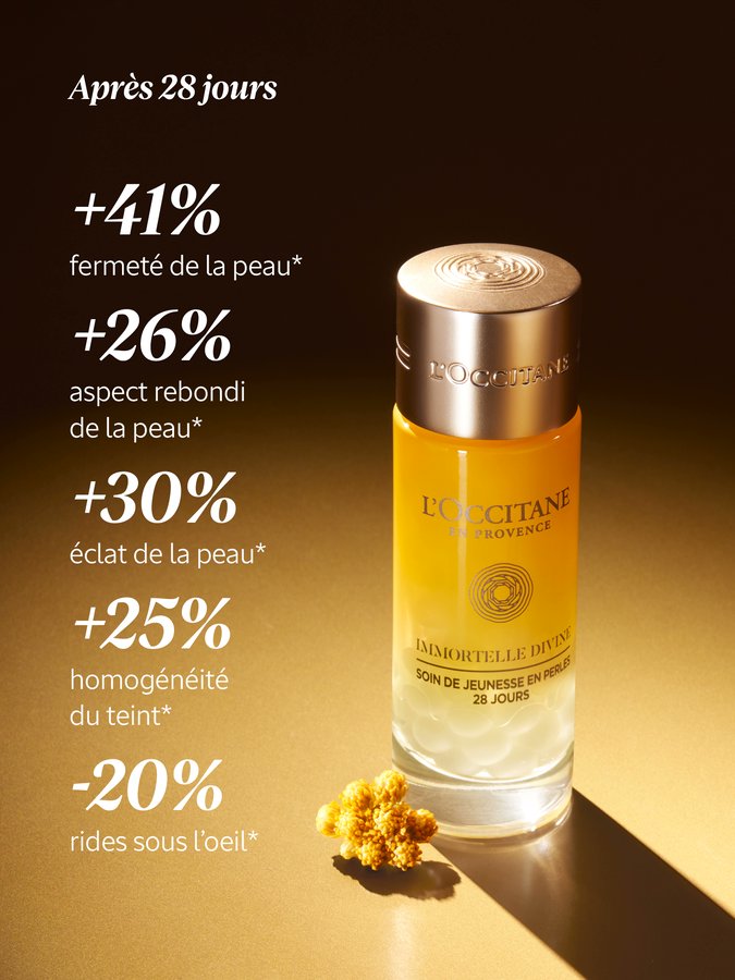 Ventes_Pas_cher's tweet image. NOUVEAUTES SOIN ANTI-AGE L'OCCITANE : le Sérum Pro-Fermeté Immortelle Divine

😍Découvrir ici - tinyurl.com/49u3nskz

#SoinVisage #LOccitane #Cadeaux #Serum #soins #beaute #antiage