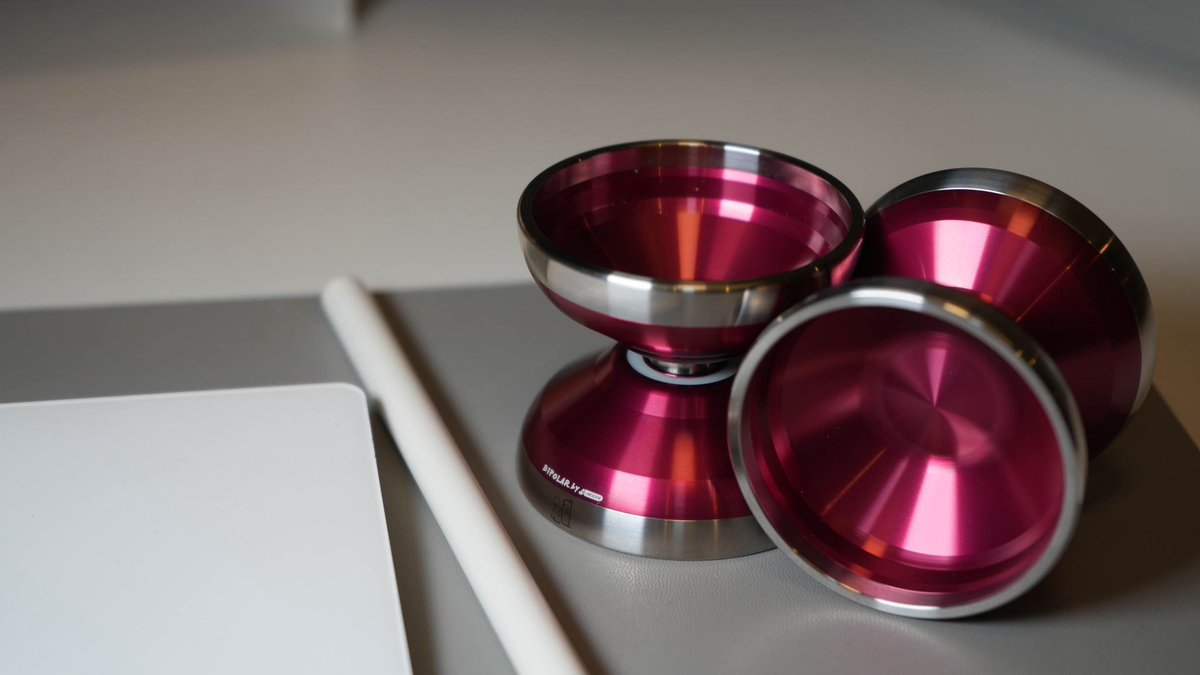 FLASHBACK ヨーヨー シルバー/ピンク 希少 ヨーヨーファクトリー G5